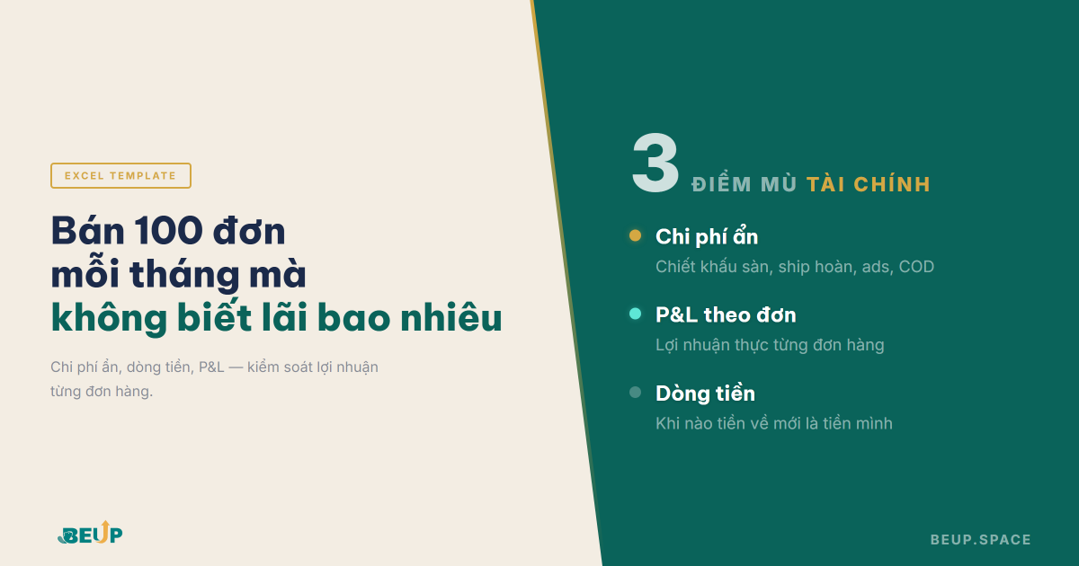 Quản lý lợi nhuận bán hàng online