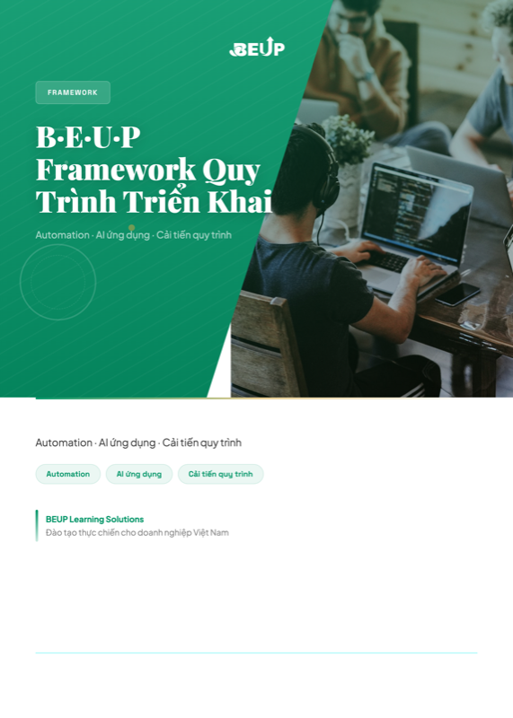 BEUP beup-framework cover