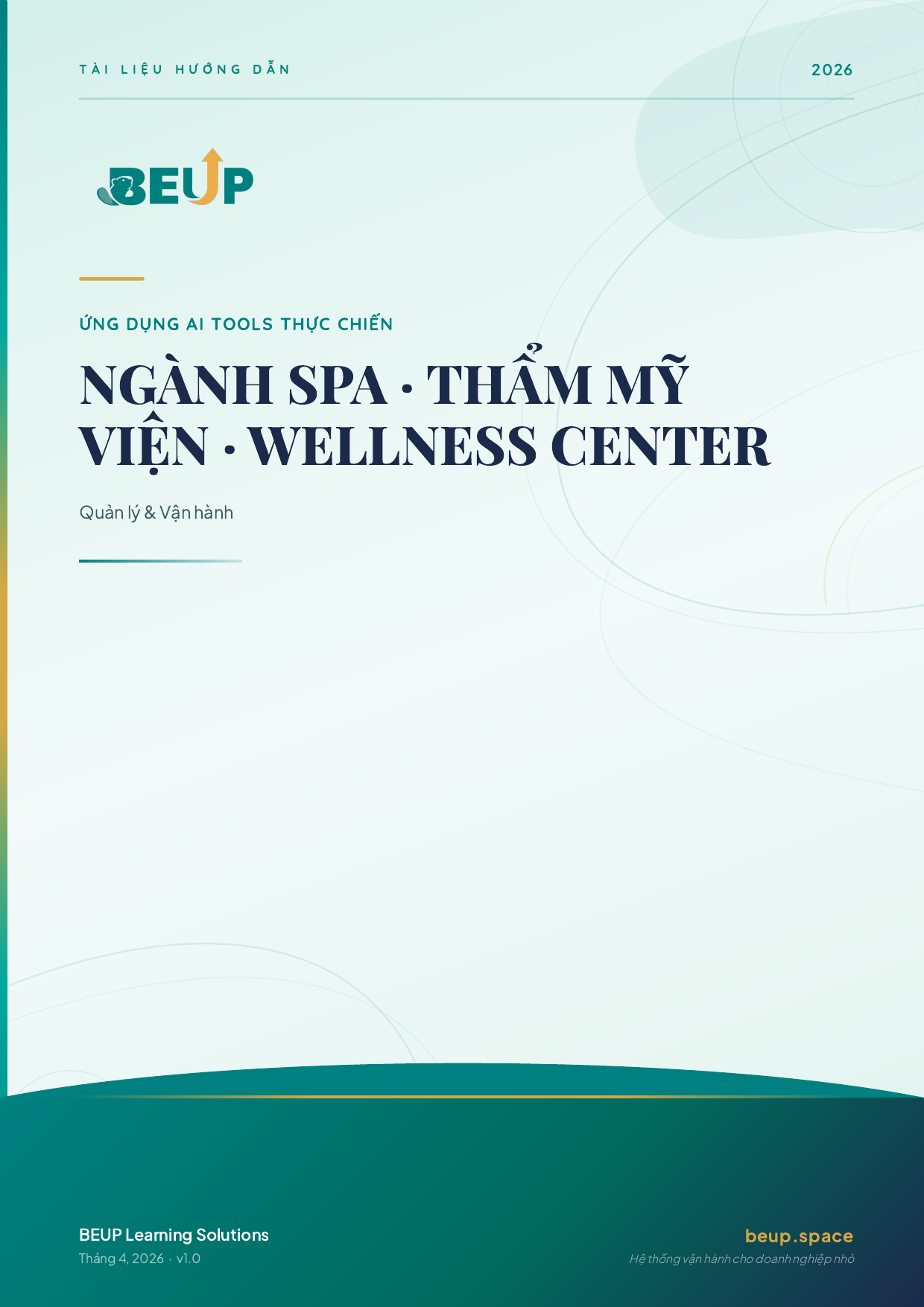 Ứng dụng AI Tools thực chiến — Spa · Thẩm mỹ viện