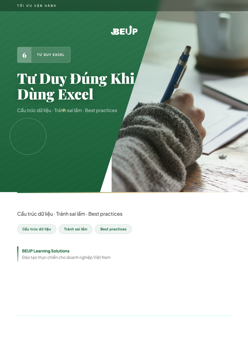 BEUP excel-right-thinking cover vi