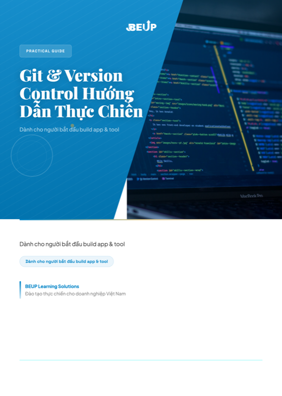 BEUP git-version-control cover