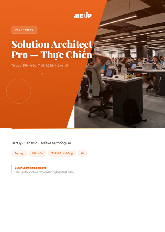BEUP solution-architect-pro cover