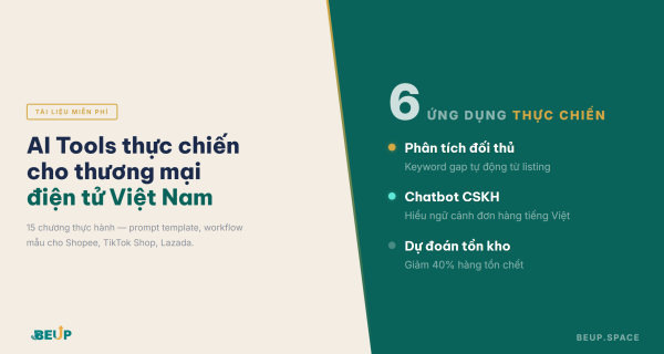 Ứng dụng AI trong thương mại điện tử Việt Nam