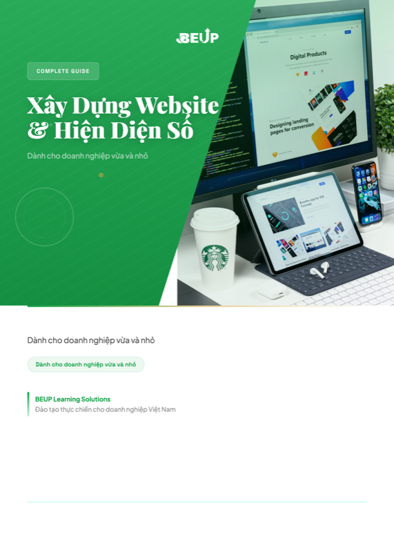 BEUP website-basics-guide cover