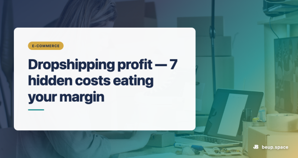 Dropshipping profit — 7 hidden costs eating your margin